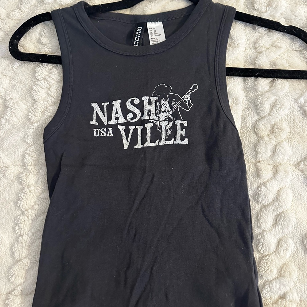 H&M Nashville Tank Top - Grey
